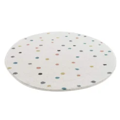 Kinderteppich - Dots Rund (multi) 7 Kinderteppich - Dots Rund (multi) -cardport shop kinderteppich anime 9396 creme 120x120 rund 6.jpg