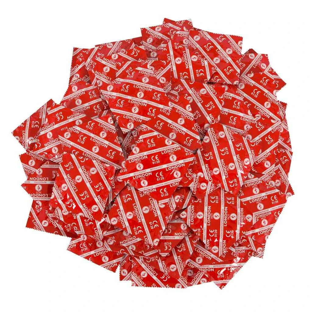 Durex London Rot Kondome 1.000er 2 Durex London Rot Kondome 1.000er – Bild 2