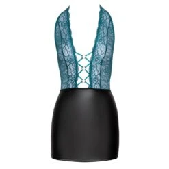 Cottelli Collection Minikleid Petrol/schwarz S - XL 14 Cottelli Collection Minikleid Petrol/schwarz S - XL -cardport shop minikleid petrol schwarz s xl7