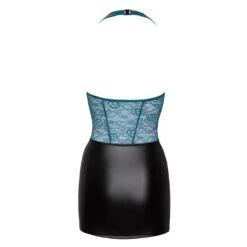 Cottelli Collection Minikleid Petrol/schwarz S - XL 15 Cottelli Collection Minikleid Petrol/schwarz S - XL -cardport shop minikleid petrol schwarz s xl8