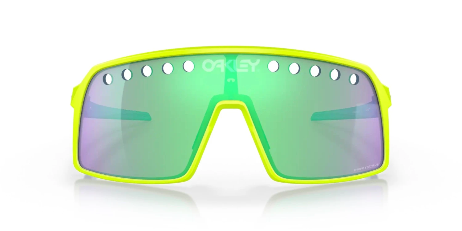 Oakley Sonnenbrille Sutro Eyeshade Heritage Colors Matte Retina Burn | Prizm Road Jade 2 Oakley Sonnenbrille Sutro Eyeshade Heritage Colors Matte Retina Burn | Prizm Road Jade – Bild 2