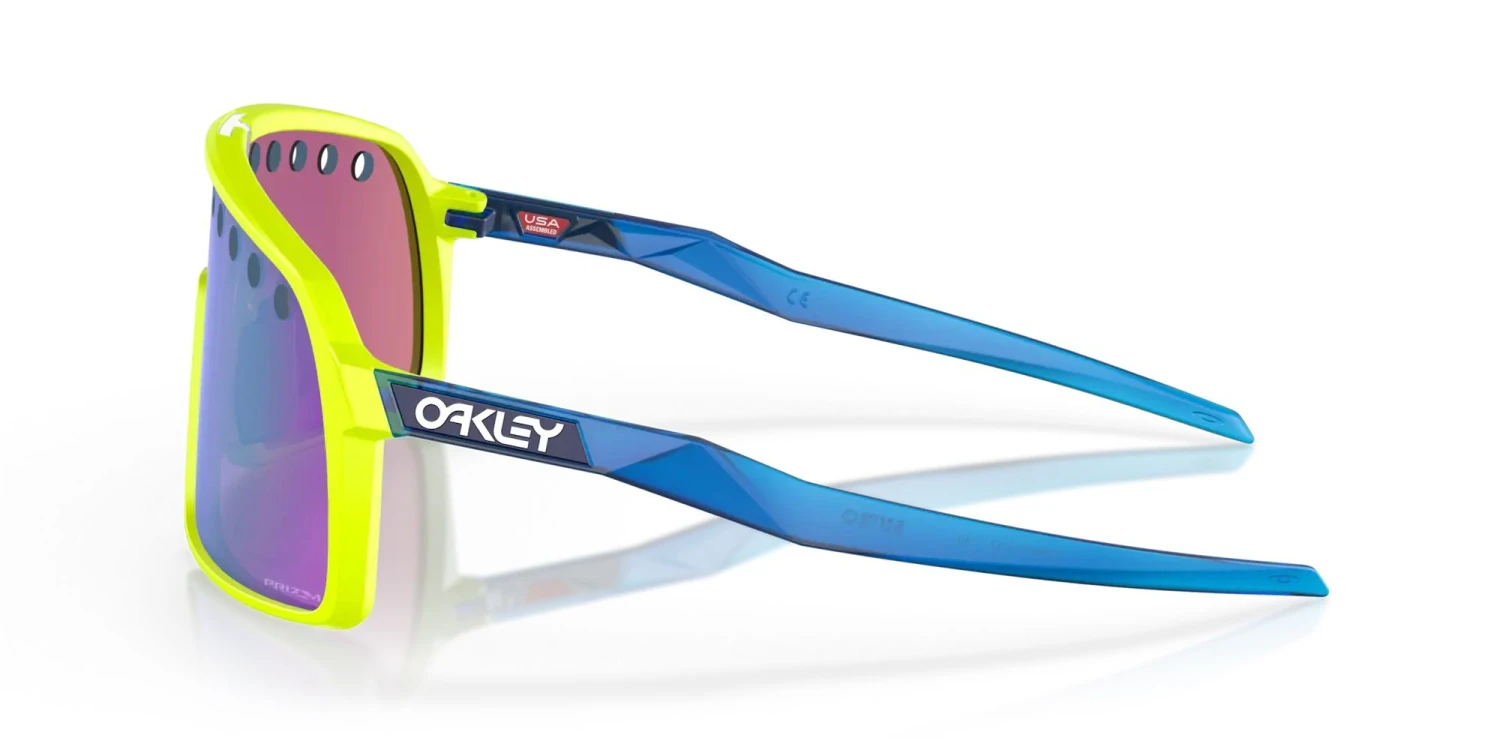 Oakley Sonnenbrille Sutro Eyeshade Heritage Colors Matte Retina Burn | Prizm Road Jade 4 Oakley Sonnenbrille Sutro Eyeshade Heritage Colors Matte Retina Burn | Prizm Road Jade – Bild 4