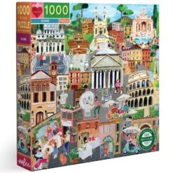 Puzzle Mit 1000 Teilen: Rom - Eeboo