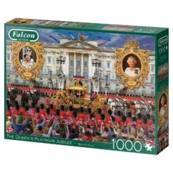 Puzzle Mit 1000 Teilen: Das Platin-Jubiläum Der Königin - Falcon De Luxe -cardport shop p2 FULL 7