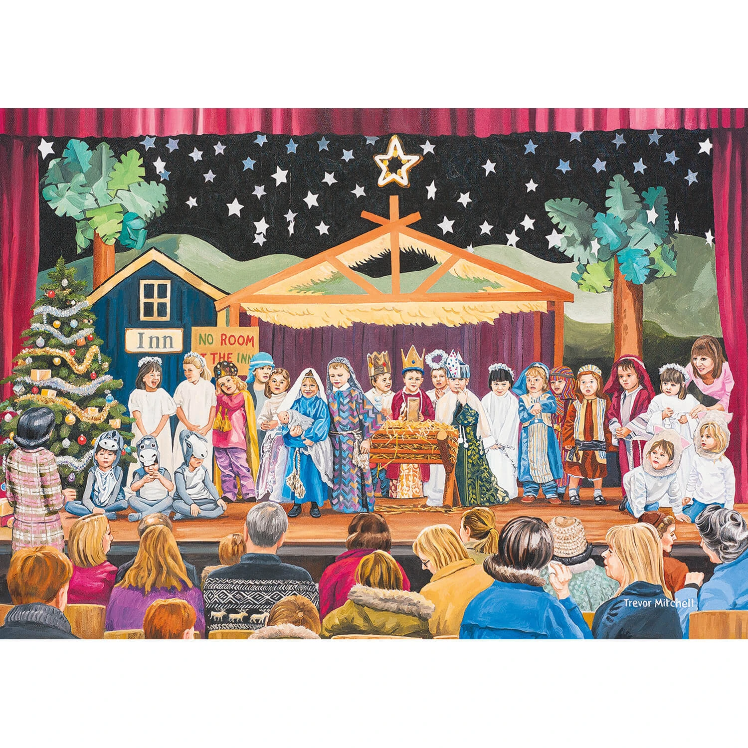 4 X 500 Teile Puzzle: Der Zauber Von Weihnachten - Gibsons 4 4 X 500 Teile Puzzle: Der Zauber Von Weihnachten - Gibsons – Bild 4