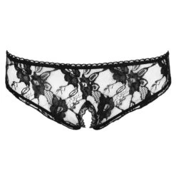 Cottelli Collection Slip Ouvert Schwarz S - XL -cardport shop slip ouvert schwarz s xl4