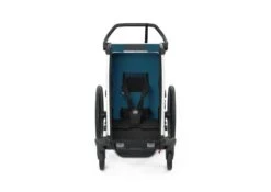 Thule Chariot Cross Majolica Blue Für 2 Kinder -cardport shop small thule chariot cross1 majolicablue interior f