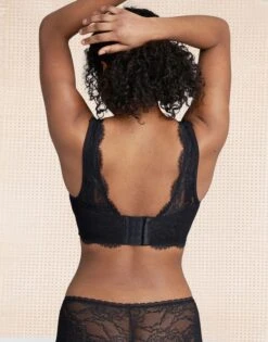 Bralette "Emilia" Black -cardport shop sugarshape bralette emilia black back editorial single bhs 75 90 crop 1