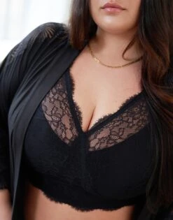 Bralette "Emilia" Black -cardport shop sugarshape bralette emilia black front editorial single bhs 95 117 5 crop 3