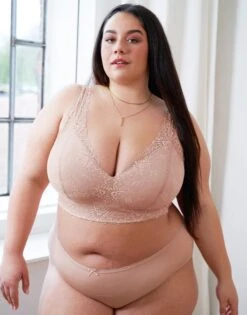 Bralette "Suki" Cappuccino -cardport shop sugarshape bralette suki cappuccino front editorial single bhs 95 117 5 full 1