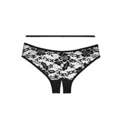 Allure Sweet Heavens Panty Crotchless Black One Size -cardport shop sweet heavens panty crotchless black one size3