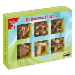 Bartl 111092 - Bambus-Puzzle-Set Knobelspiel Holzpuzzle -cardport shop xbar 111092 2 1280x1280