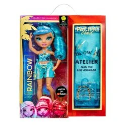 MGA Rainbow High Modepuppe Pacific Coast Hali Capri 28 Cm Blau Mit Poolzubehör Puppe Spielset -cardport shop xmga 578390euc 4 1280x1280